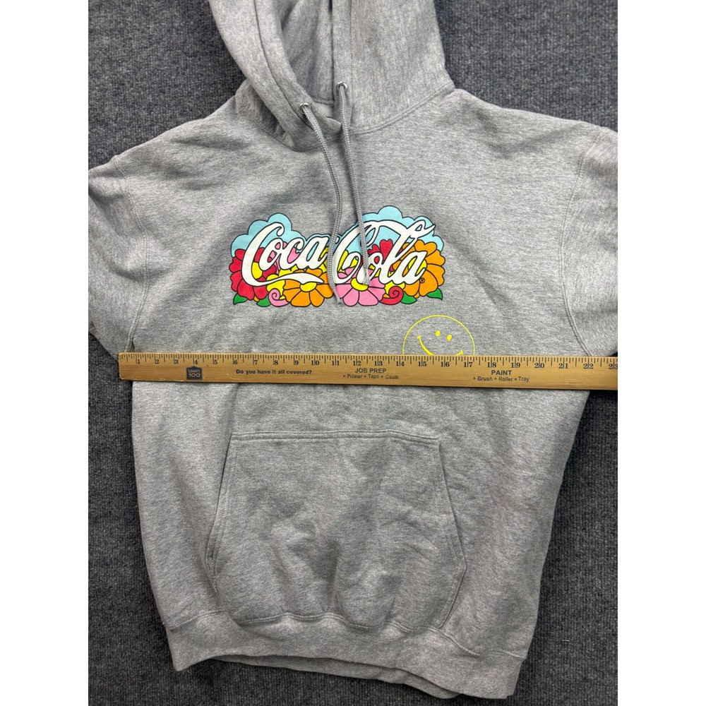 Coca-Cola Hoodie Mens L Gray 1971 Unity Collection Perfect Harmony Graphic - Picture 5 of 9